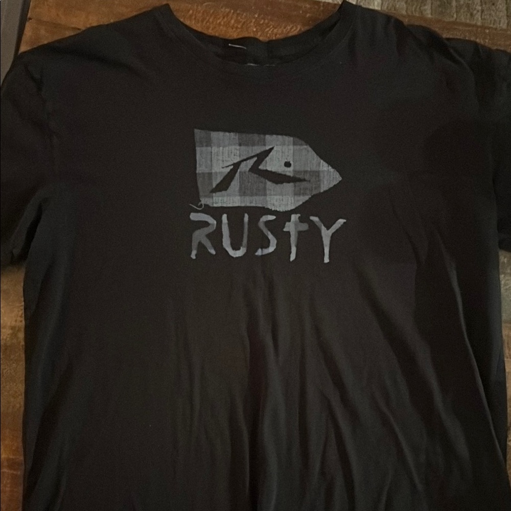 Rusty Black T-Shirt XL